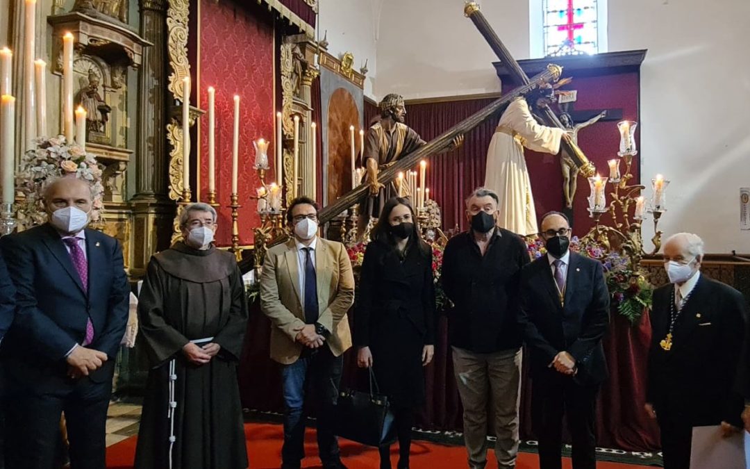 Visita Institucional del Excmo. Ayuntamiento de Cádiz y Consejo Local de Hermandades y Cofradias